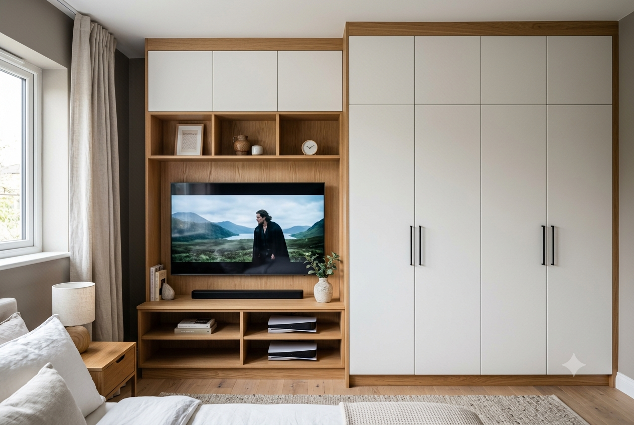 Wardrobe & TV Unit